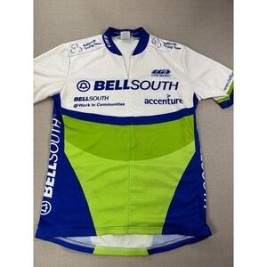 Vintage Louis Garneau BellSouth Unisex Cycling Jersey Size L